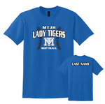 Mark Twain Junior High Softball '25 Official T-Shirt - Personalized