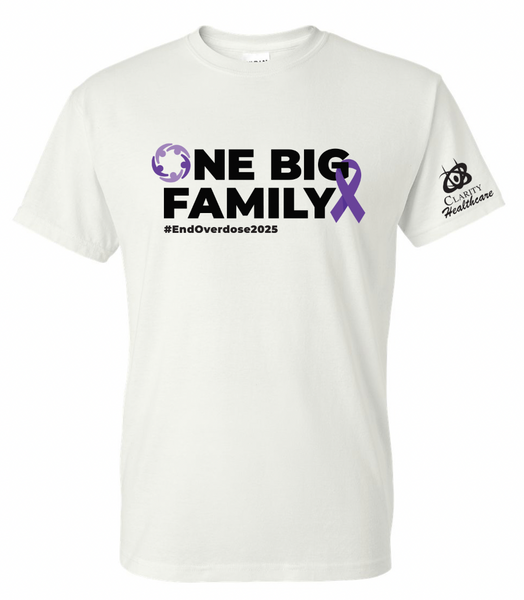 Clarity Healthcare - One Big Family T-Shirt - Version 2