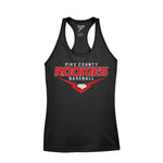 Pike County Rookies Baseball - Team 365 - Women's Zone Performance Racerback Tank - TT11WRC