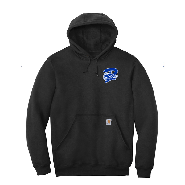 PARIS COYOTES BASKETBALL CARHARTT MIDWEIGHT HOODED SWEATSHIRT - BLACK