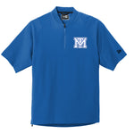 New Era® Cage Short Sleeve 1/4-Zip Jacket - Royal