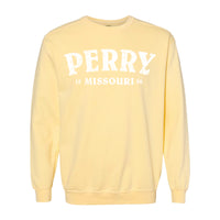 Perry Missouri Comfort Colors Crewneck Sweatshirt - Butter