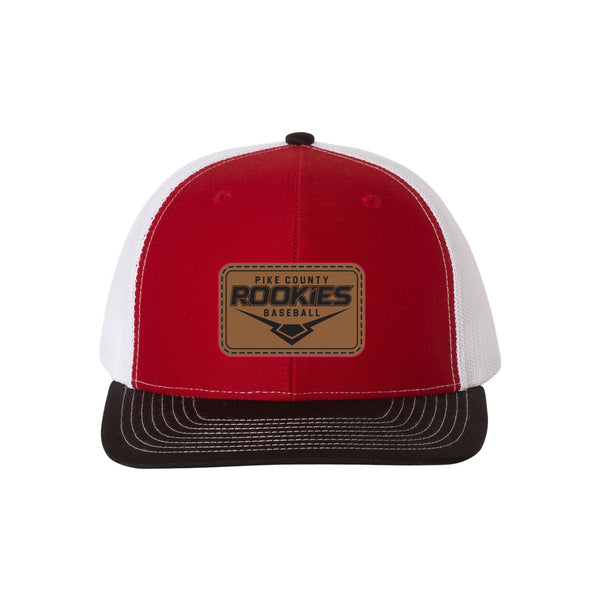 Pike County Rookies Baseball Richardson 112  Leather Patch Hat