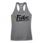 Tribe - Womens Performance Racerback Tank - Charcoal