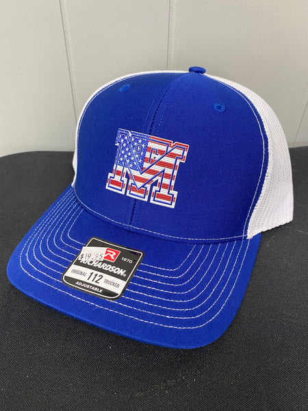 Mark Twain Patriotic MT Adjustable Hat