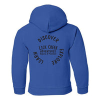 Lick Creek Adventures - Hooded Sweatshirt - Royal Blue