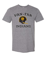 Van-Far Football Retro Distressed T-Shirt