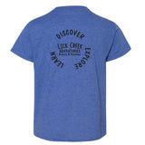 Lick Creek Adventures - T-Shirt - Heather Royal