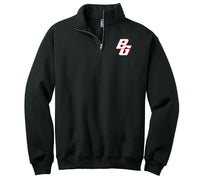 Bowling Green Basketballl 1/4 Zip - Black