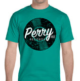 Perry Mo Records T-Shirt - Jade