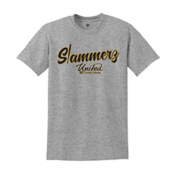 Slammerz Softball - Gildan 50/50 T-Shirt - Sport Gray