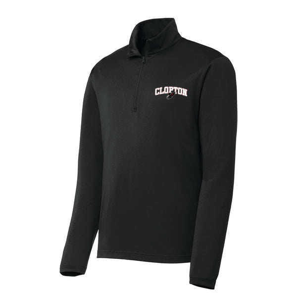 Clopton Hawks Sport-Tek Men's Light Quarter Zip