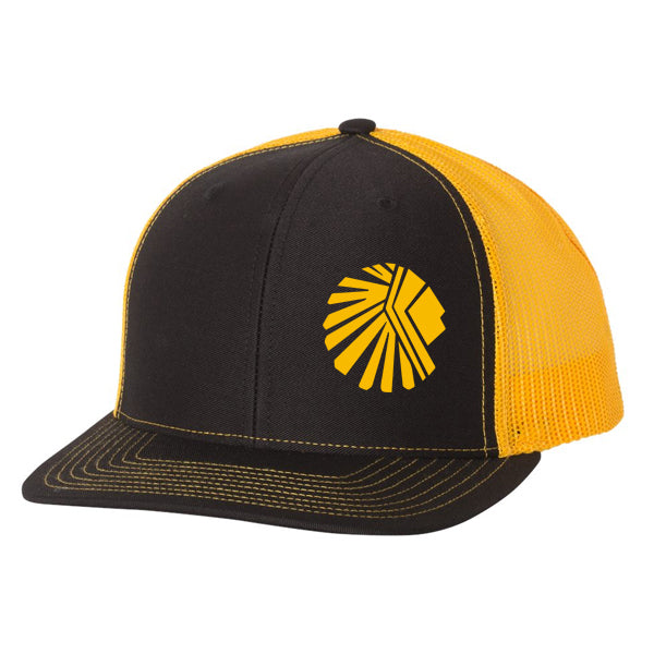VAN-FAR BLACK/GOLD SNAPBACK TRUCKER CAP